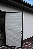 Двері обшивка сендвіч-панель 900 × 2100, колір темний дуб, фото 3