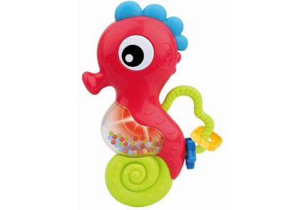Музичне брязкальце Морський Коник Alexis Baby Mix KP-0697 гризунок іграшка розвиваюча для малюків, фото 1