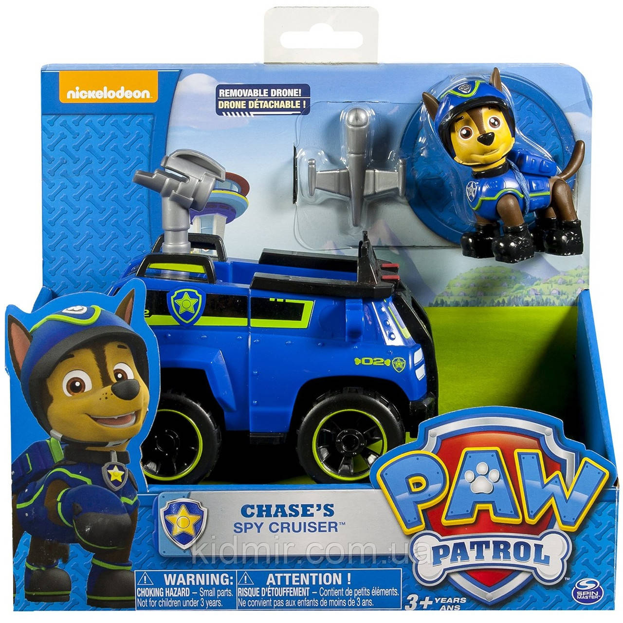 Щенячий патруль Гонщик Чейз і вантажівка Paw Patrol Chase Spin Master 20068612