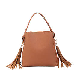 Жіноча зручна сумочка, коричнева PA-1