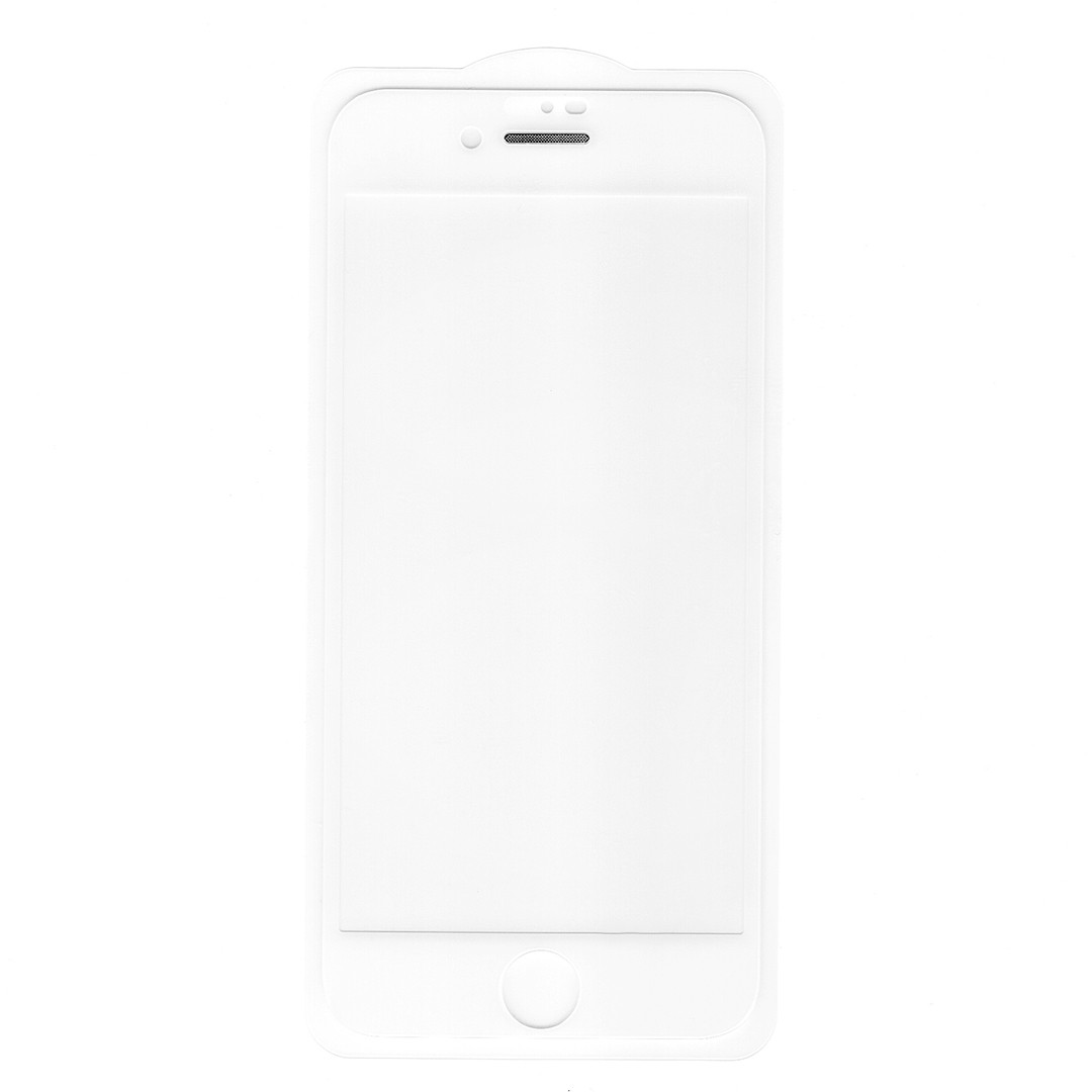 Захисне скло Full Glue для Apple iPhone 7 / 8 (білий, металева сіточка)