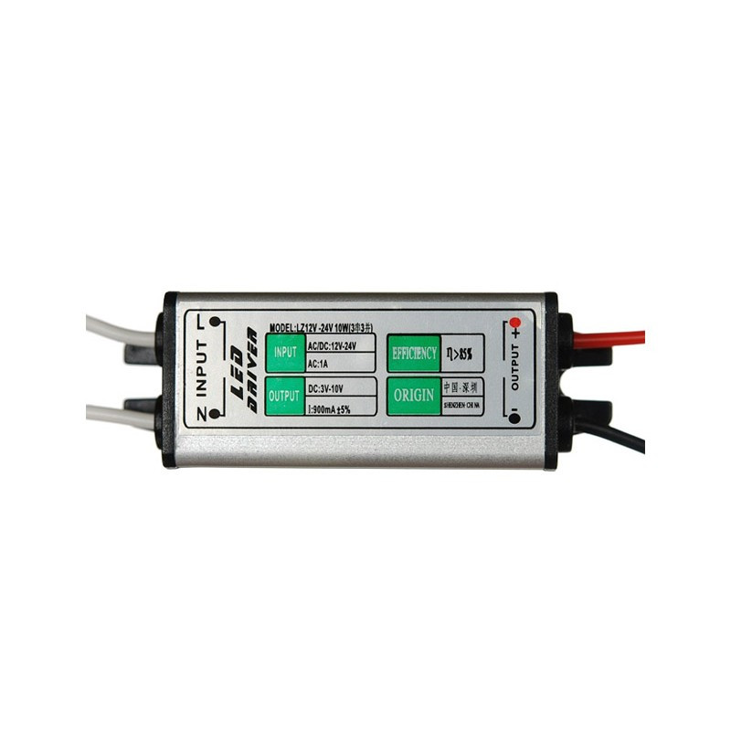 Драйвер світлодіода LED 1x9W 3-12V IP67 для прожектора