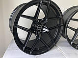 Диски BRIXTON RF7 Radial Forged колір Satin Black 19" Audi Q3 / SQ3, фото 5