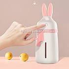 Зволожувач повітря з підсвічуванням Кролик 28 мл. Бірюзовий. Ультразвуковий зволожувач повітря, фото 8