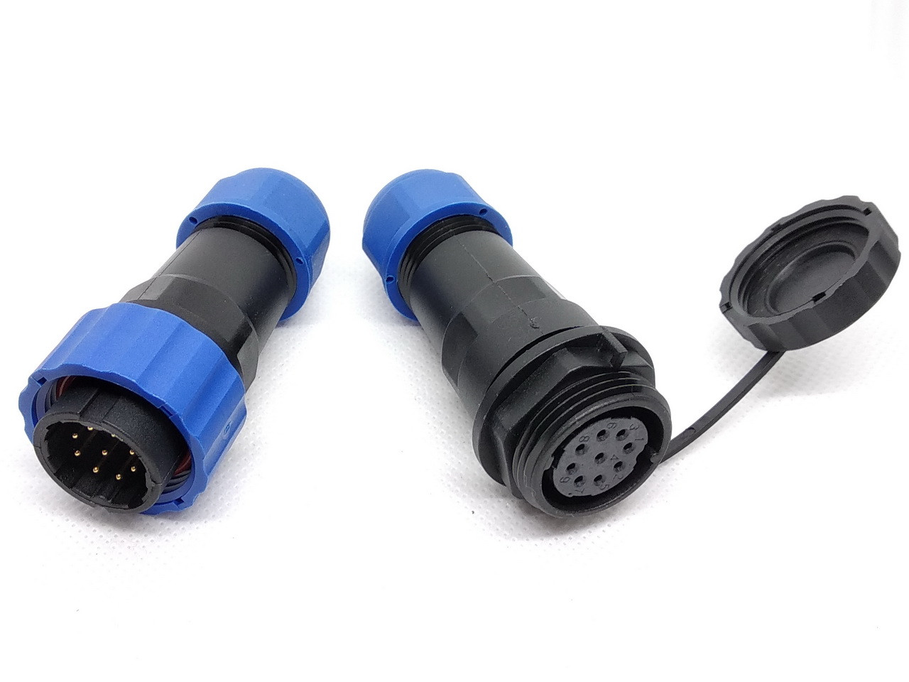 Герметичний роз'єм із захистом IP68 серії SD20 9Pin 9 контактів, фото 1