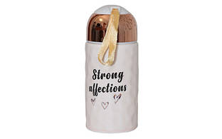 Чашка керамічна в формі термоса НАПИСИ 240мл