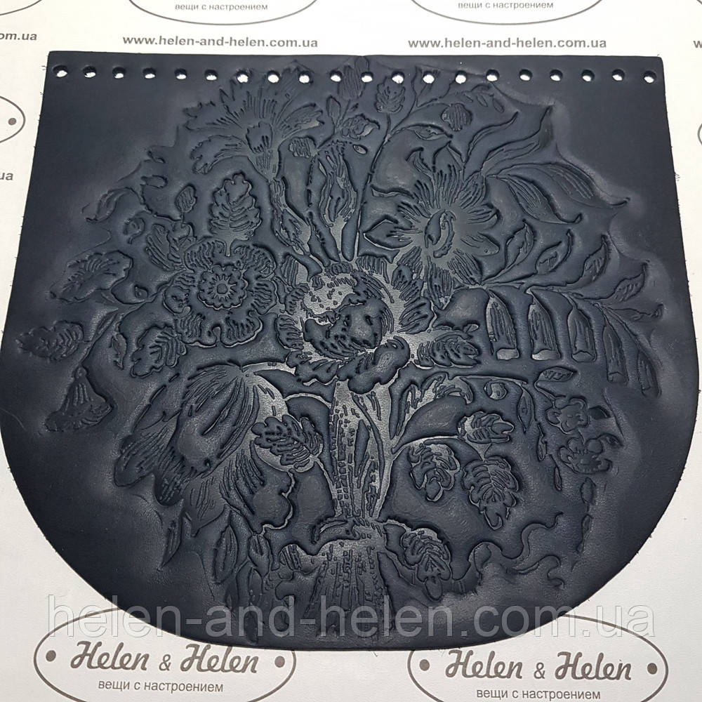 Клапан "Букет" синього кольору, фото 1