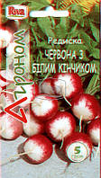 Редис красный с белым кончиком 5 гр Агроном