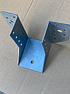 Підвіс для балок 60х100х75х2.0 зовнішній оцинкований 1000+1, фото 3