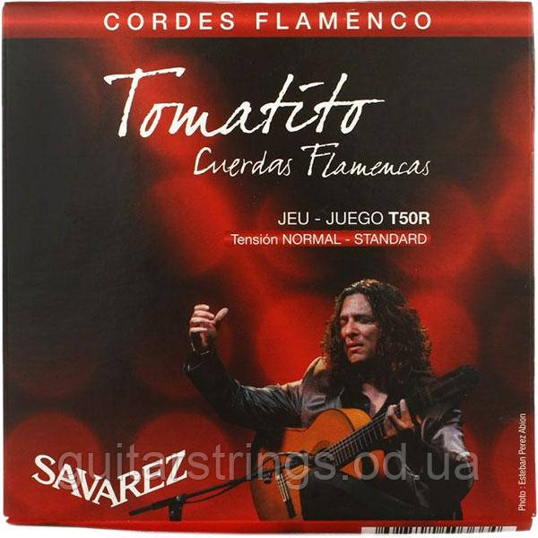 Струны Savarez T50R Tomatito Flamenco Normal Tension