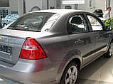 Молдинги на двері для Сhevrolet Aveo T250 седан, ЗАЗ Vida 2006+, фото 5