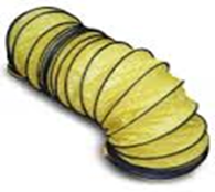 Жаростійкий рукав завдовжки 1,0 м до +450 °C, Grunfeld DFAH-50B 1M 3