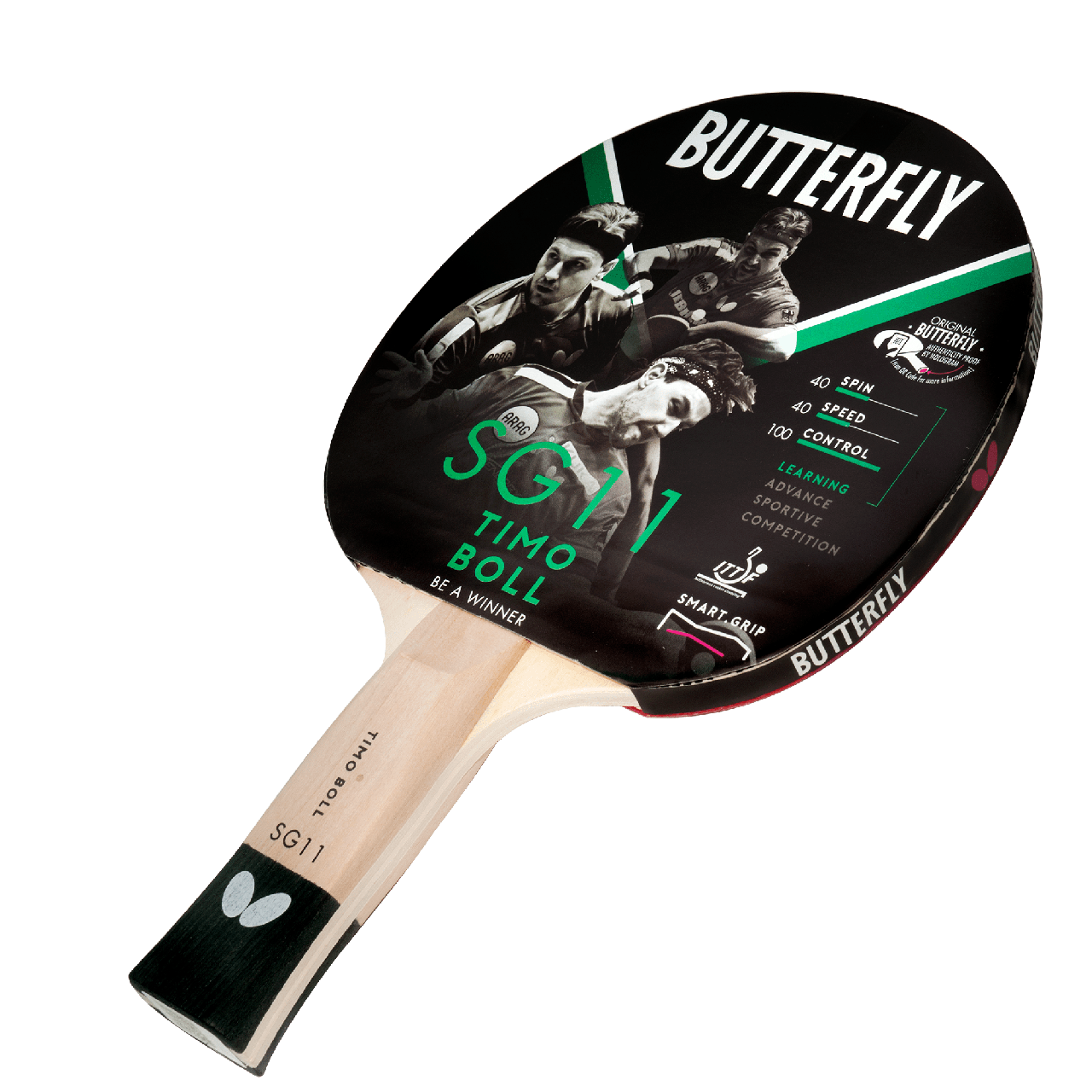 Ракетка для Настольного Тенниса Butterfly Timo Boll SG11 — Купить ...