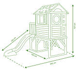 Дитячий будиночок Smoby Літній відпочинок на опорах Франція (810800), фото 2