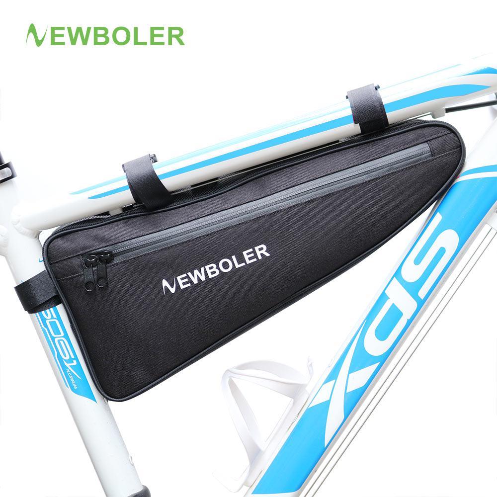 Велосумка водоупірна вантажна "bikepacking" підрамна "тріска" NEWBOLER BAG011 (V: 2 літри/L: 39 см)
