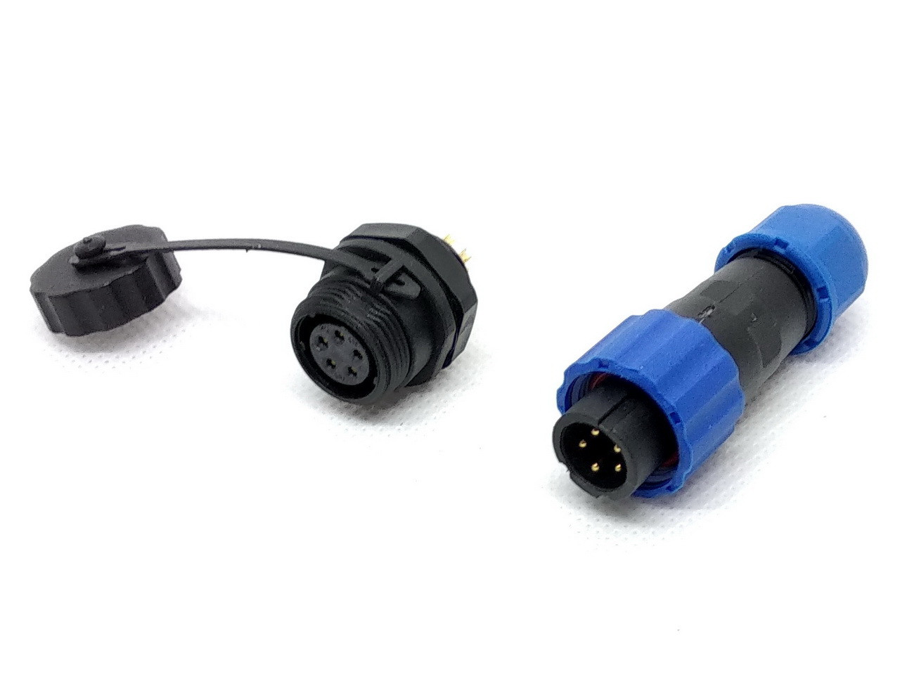 Герметичний роз'єм SP-13 5 pin IP-68, фото 1