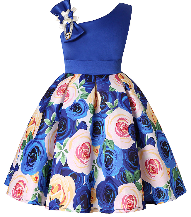 Шикарне синє плаття на одне плечеChic blue dress, one shoulder.2021