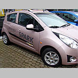 Молдинги на двері для Сhevrolet Spark M300 2009+, фото 4