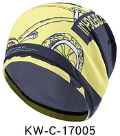 Утепленная эластичная спортивная шапка-бини / шапка-трансформер из лайкры «North Flag» KW KW-C-17005