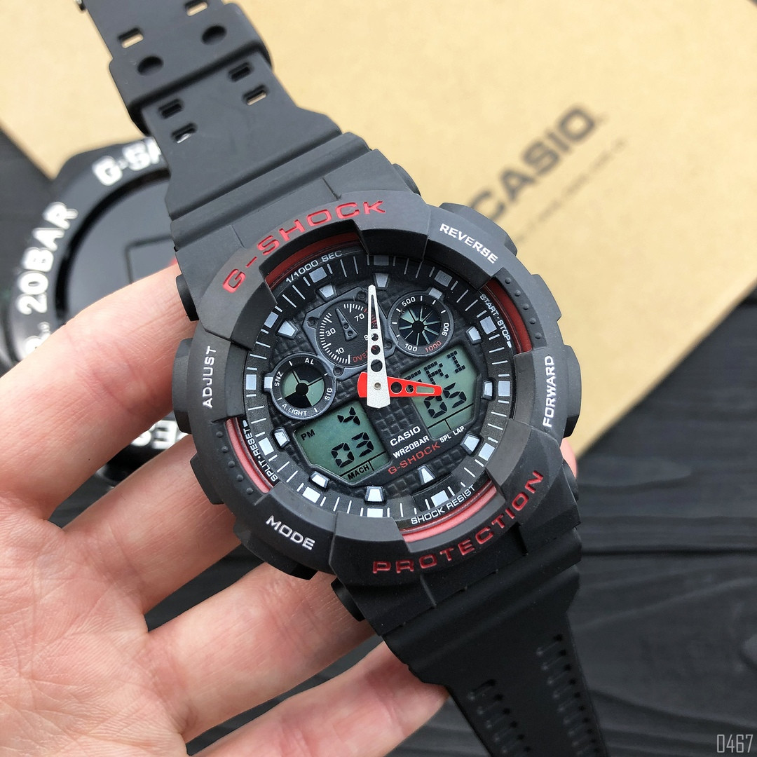 Спортивні годинник Casio G-Shock GA-100, фото 1