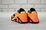 Чоловічі кросівки Adidas Streetball Black помаранчеві. Фото в живу. топ, фото 5