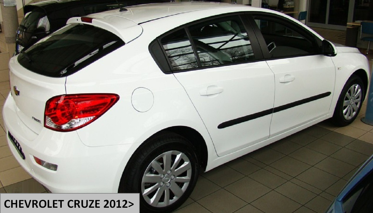 Молдинги на двері для Сhevrolet Cruze 2011-2016, фото 1