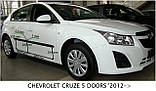 Молдинги на двері для Сhevrolet Cruze 2011-2016, фото 4