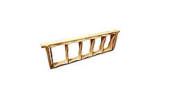 100 Рамок для стільникового меду (125х82х35) під Полурумку з верхнім бруском 10 мм (по 5 шт.)