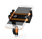 Кріплення на кермо/тримач для телефона HASKY LR-515 АЛЮ зі змінною геометрією 65 - 98 мм / ~ 4.7" - 7", фото 6