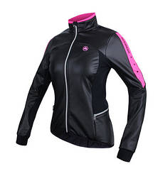 Продувається непромокаємий тепла чоловіча / жіноча вело-куртка на флісі Sobike «DUCATI» (S-3XL) ЖІНОЧА, M