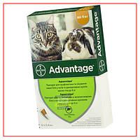Bayer Адвантейдж 40 - для кошек и котят менее 4 кг - №1