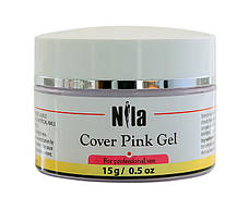 Nila Гель камуфлювальний Cover Pink Gel 15 г.