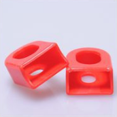 Захист/насадки/ковпачки силіконові для вело/велосипальних шатунів SOUL TRAVEL ЧЕРВОНИЙ