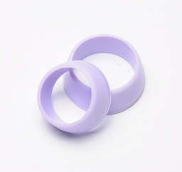 Силіконові кільця для ізоляції стиків труб (руль/винос/підсідельний штир) SOUL TRAVEL пара:25-30 + 30-34 мм ФІОЛЕТОВИЙ