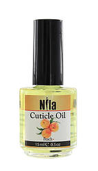 Nila Cuticle Oil Олія для кутикул Peach (персик) 12 мл, 0.5oz