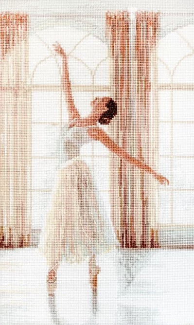 LETI 906 Ballerina. Набір для вишивки хрестиком LetiStitch, фото 1