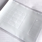 Наклейки/плівка ЗМ для захисту рами та компонентів від перетирання (комплект із 20 наклейок)/3 кольори, фото 3