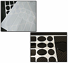 Наклейки/плівка ЗМ для захисту рами та компонентів від перетирання (комплект із 20 наклейок)/3 кольори, фото 6