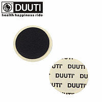 Заплатка «DUUTI» на камеру велосипеда самоклейка / с клеевым слоем круглая 25 мм