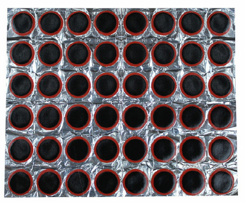 Заплатка на камеру велосипеда звичайна під клей кругла 25 мм, фото 1