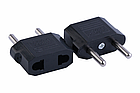 Перехідник/вилка/адаптер мережевий 6A 220 V з американською/Діамічною/US/CN на євро EU , фото 4