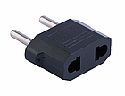 Перехідник/вилка/адаптер мережевий 6A 220 V з американською/Діамічною/US/CN на євро EU , фото 6