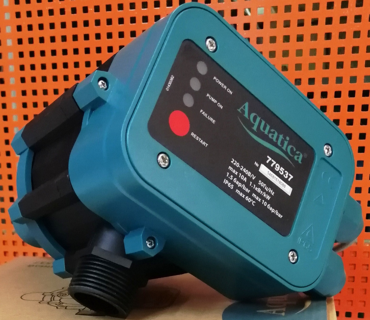 Електронна автоматика Aquatica 779537  (1,1 кВт, до 10 бар) контролер / реле тиску води