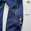 Уцінка - Джинси "Котики" для дівчинки. 150 см, фото 6