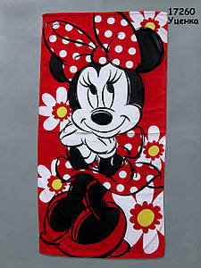 Рушник Minnie Mouse для дівчинки, розмір 73х135 см