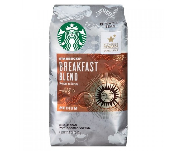 Мелена кава Starbucks Breakfast Blend 340 грамів, США (Старбакс)