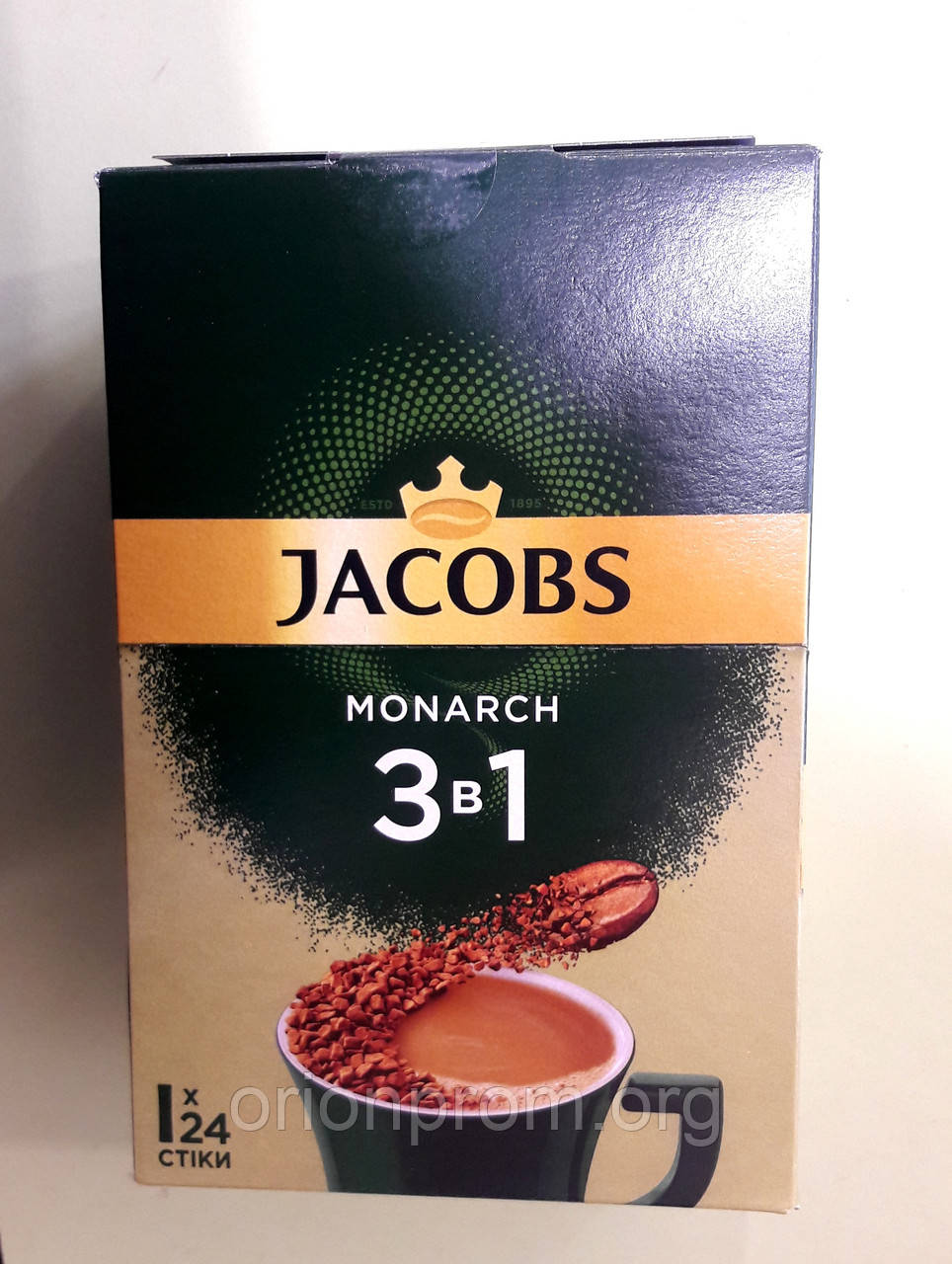 Кава Jacobs Monarch 3 в 1 24 стіки