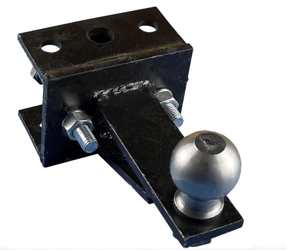 Зчіпка мототрактора під автомобільний причіп