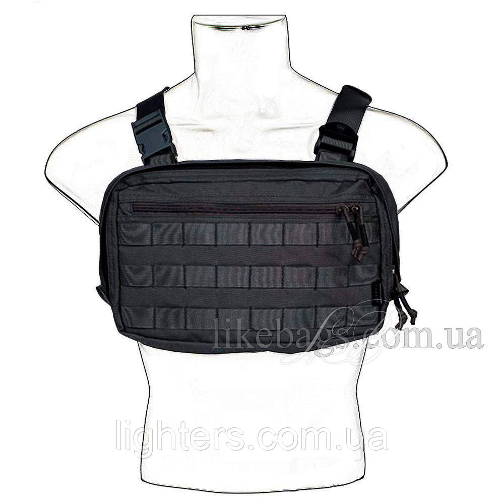 Сумка бронежилет 65л Armiy чорна LG-451, фото 1