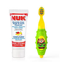 Набор 1 зубная щетка + 1 паста, для малышей, от 12 месяцев, NUK